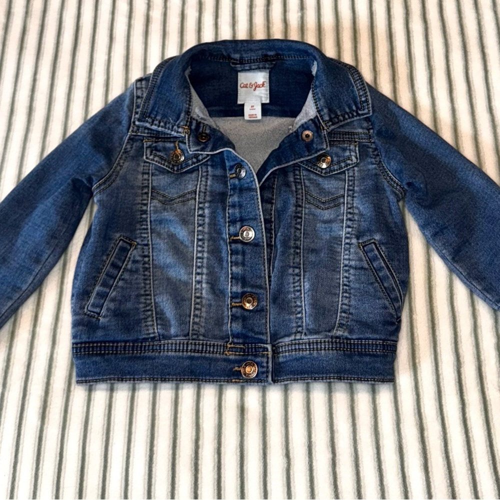 Cat & Jack Dark 3T Jean Jacket